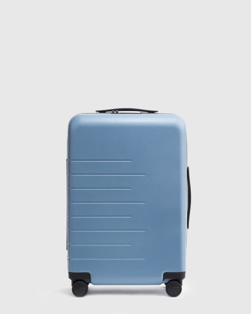 Carry-On Hard Shell Suitcase - 21 - Blue