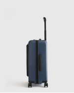 Front Pocket Hard Shell Carry-On Suitcase - 20 - Navy