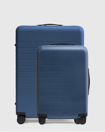 Carry-On 21 & Check-In 27 Hard Shell Suitcase Bundle - Navy