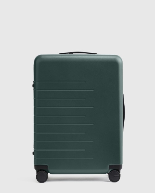 Expandable Check-In Hard Shell Suitcase - 24 - Dark Green