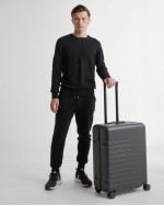 Check-In Hard Shell Suitcase - 24 - Black