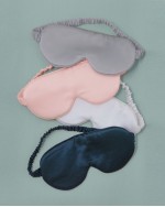 Mulberry Silk Beauty Sleep Mask - Silver