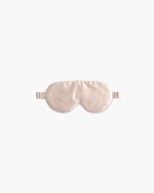 Mulberry Silk Beauty Sleep Mask - Champagne