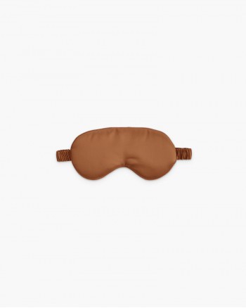 Mulberry Silk Beauty Sleep Mask - Terracotta