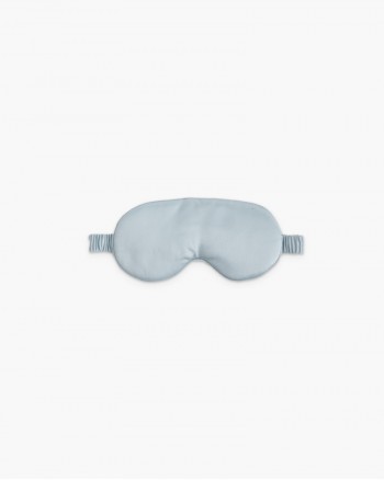 Mulberry Silk Beauty Sleep Mask - Light Blue