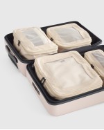 Eco Compression Packing Cubes (6-pack) - Beige