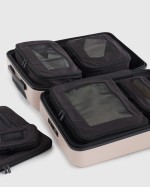 Eco Compression Packing Cubes (6-pack) - Black