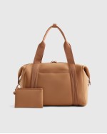 All-Day Neoprene Duffle Bag - Mocha