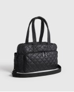 Transit Quilted Duffle Bag - Black