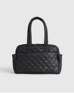 Transit Quilted Duffle Bag - Black