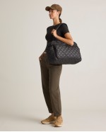 Transit Quilted Duffle Bag - Black