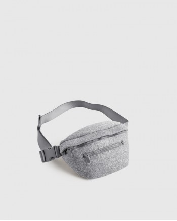 All-Day Neoprene Belt Bag - Heather Grey